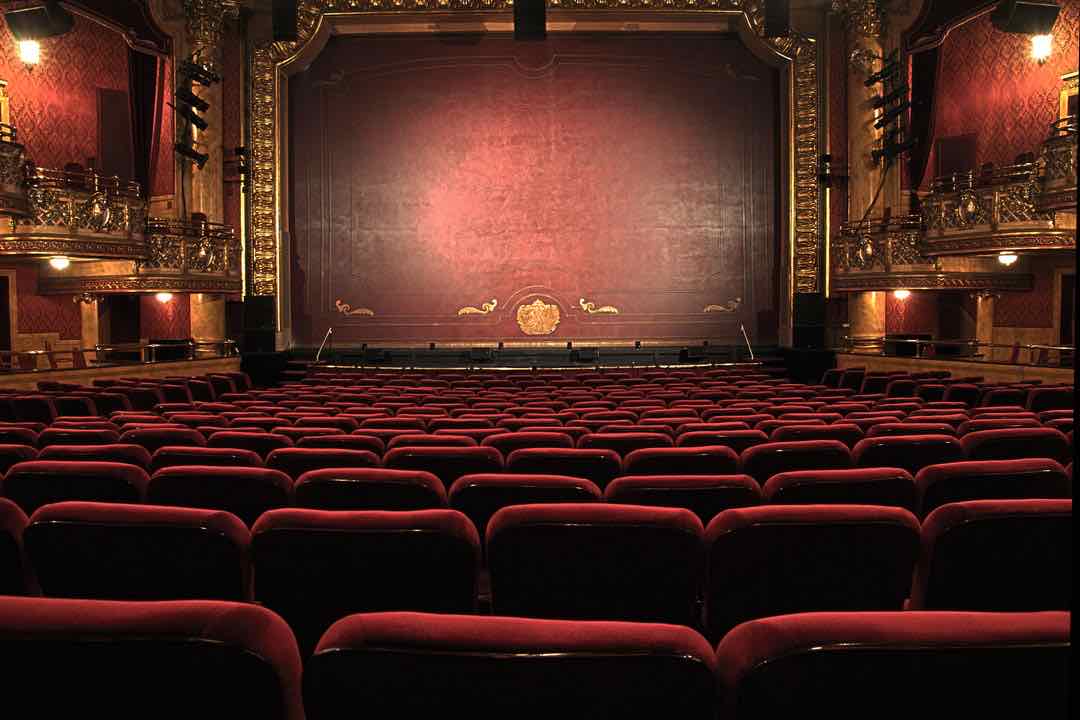 Photo of seats at a theatre